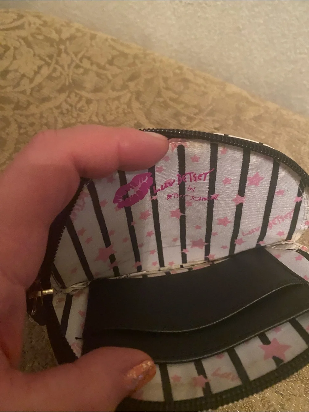 Betsey Johnson playful cat